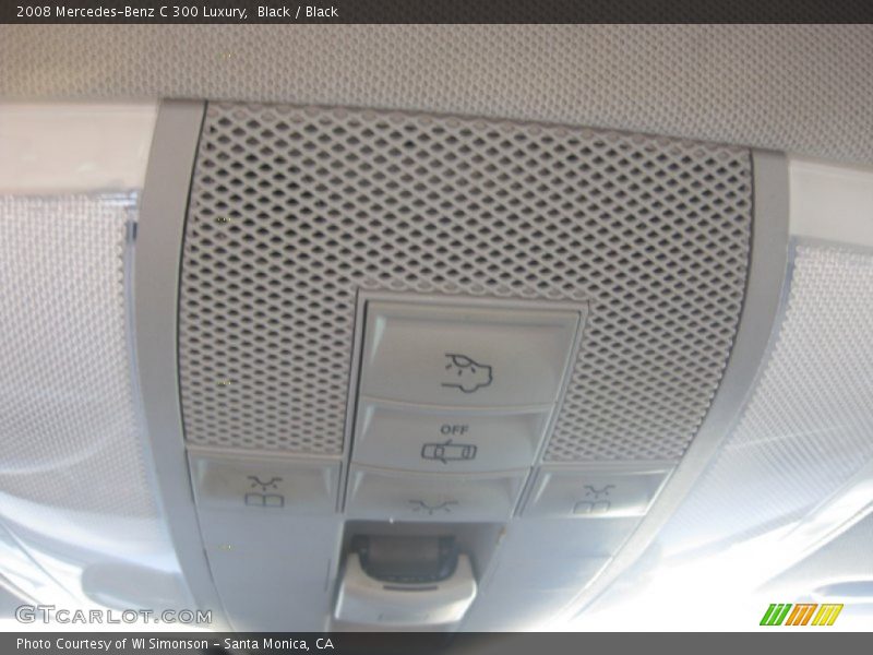 Black / Black 2008 Mercedes-Benz C 300 Luxury