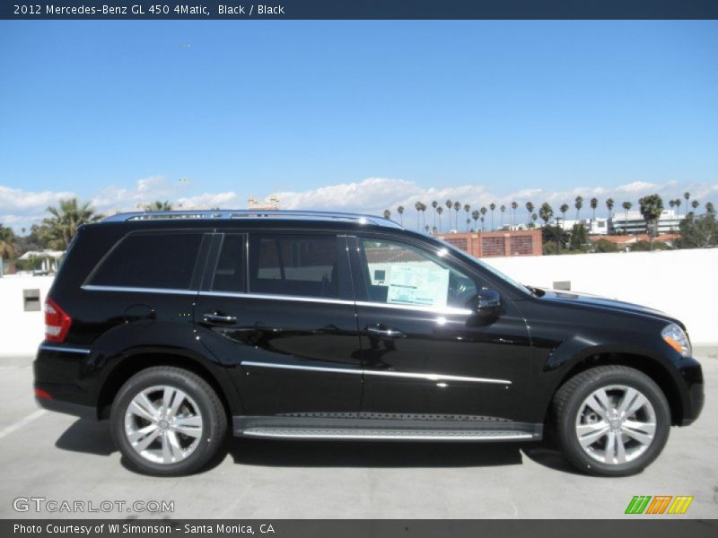 Black / Black 2012 Mercedes-Benz GL 450 4Matic