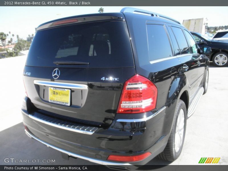 Black / Black 2012 Mercedes-Benz GL 450 4Matic