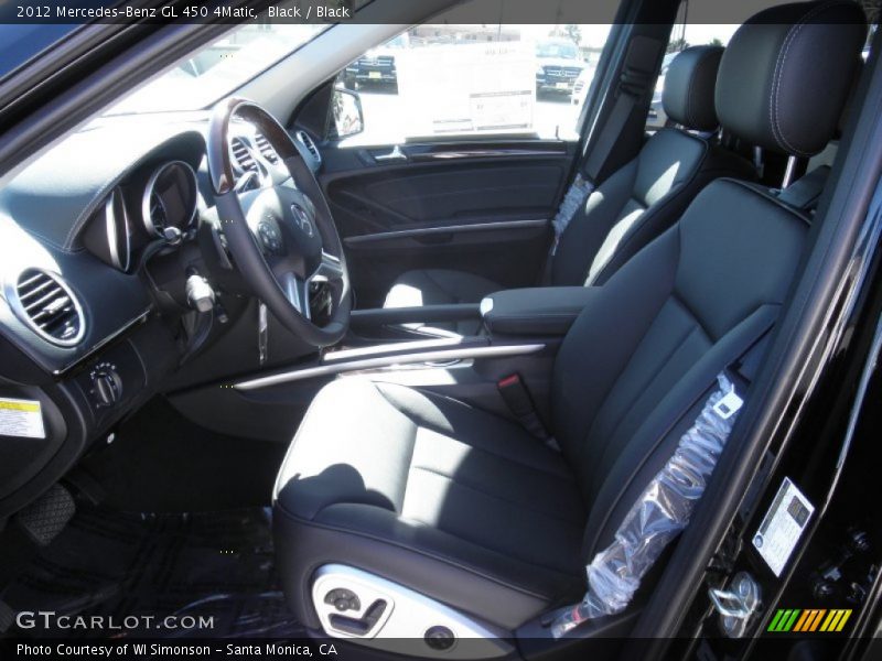 Black / Black 2012 Mercedes-Benz GL 450 4Matic