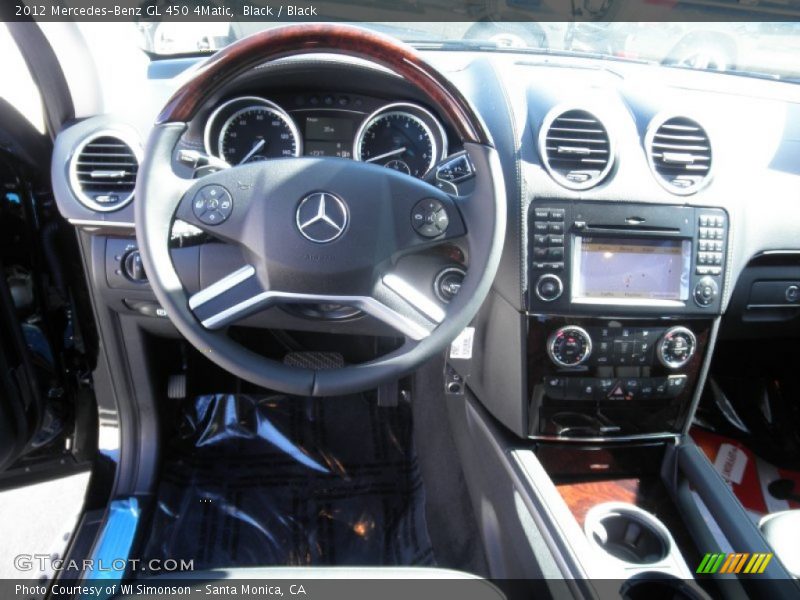 Black / Black 2012 Mercedes-Benz GL 450 4Matic