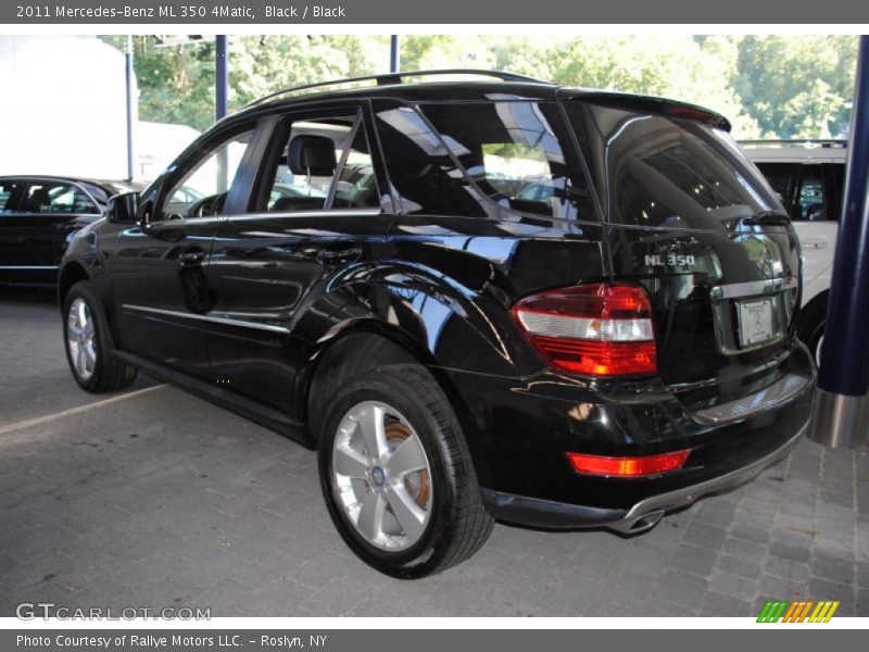 Black / Black 2011 Mercedes-Benz ML 350 4Matic