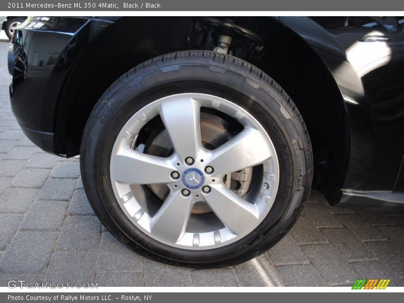 Black / Black 2011 Mercedes-Benz ML 350 4Matic