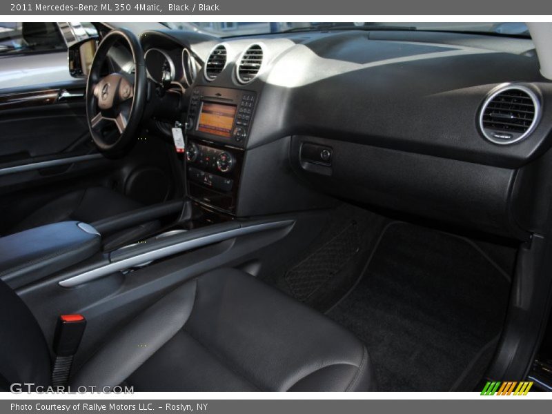 Black / Black 2011 Mercedes-Benz ML 350 4Matic