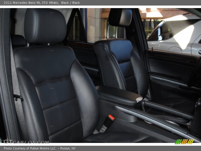 Black / Black 2011 Mercedes-Benz ML 350 4Matic