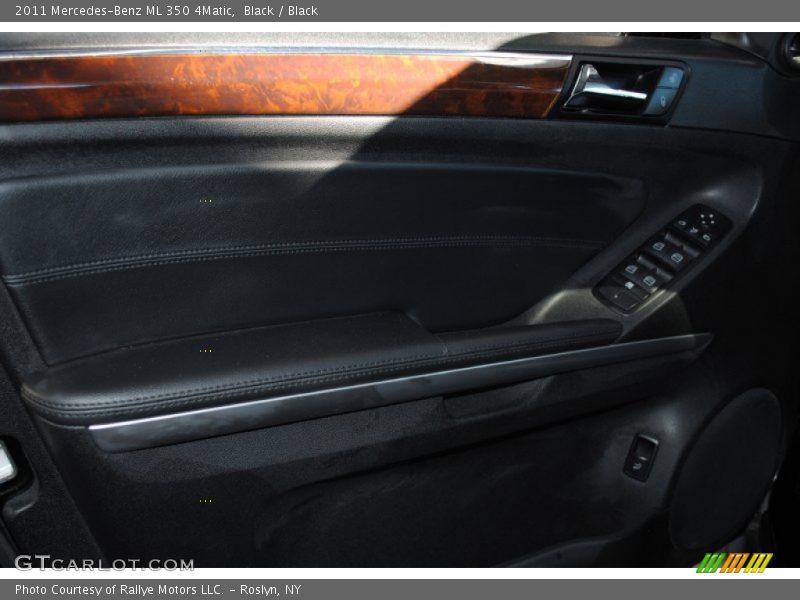 Black / Black 2011 Mercedes-Benz ML 350 4Matic