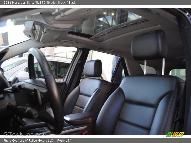 Black / Black 2011 Mercedes-Benz ML 350 4Matic