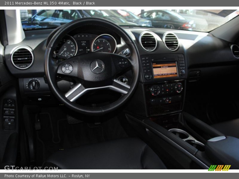 Black / Black 2011 Mercedes-Benz ML 350 4Matic