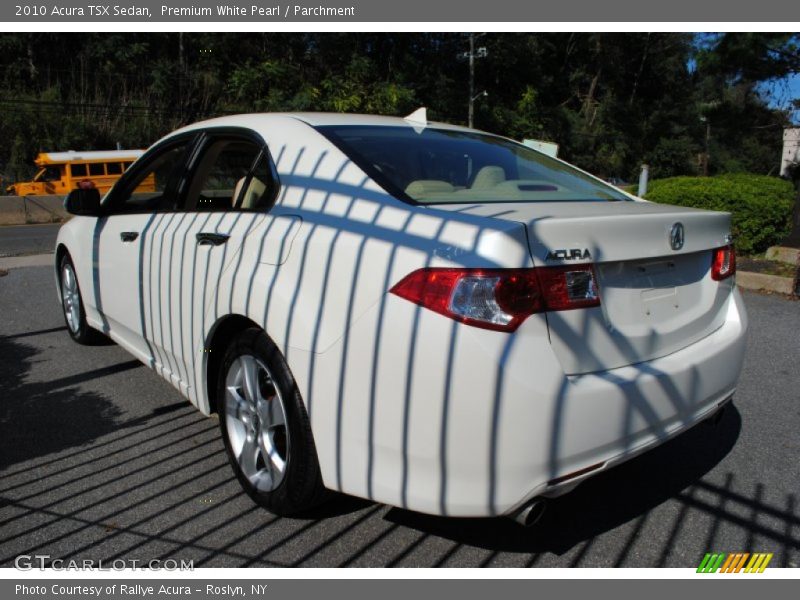 Premium White Pearl / Parchment 2010 Acura TSX Sedan