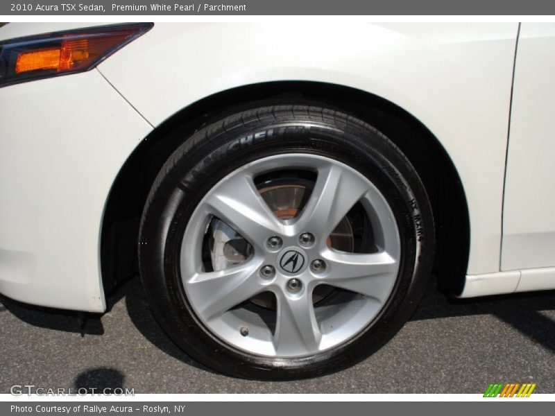 Premium White Pearl / Parchment 2010 Acura TSX Sedan