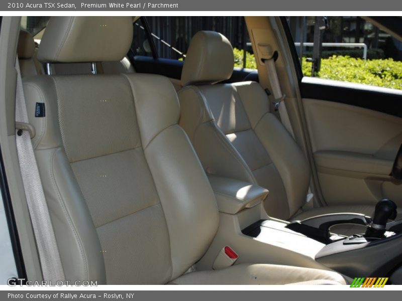 Premium White Pearl / Parchment 2010 Acura TSX Sedan