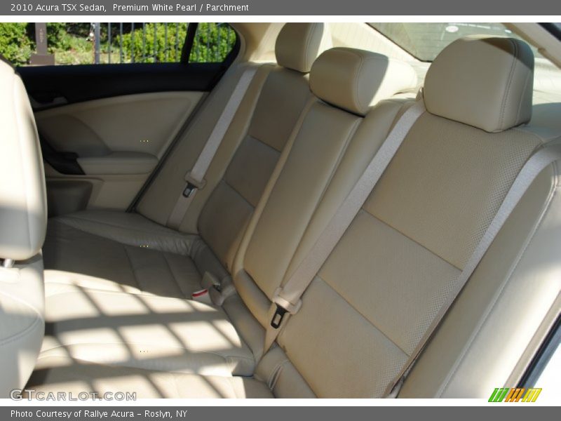 Premium White Pearl / Parchment 2010 Acura TSX Sedan