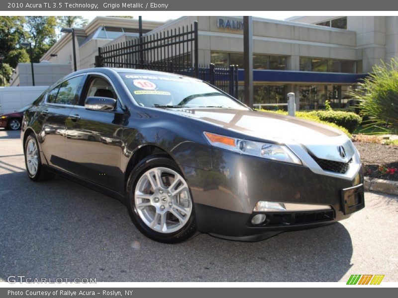 Grigio Metallic / Ebony 2010 Acura TL 3.5 Technology
