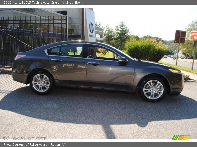 Grigio Metallic / Ebony 2010 Acura TL 3.5 Technology