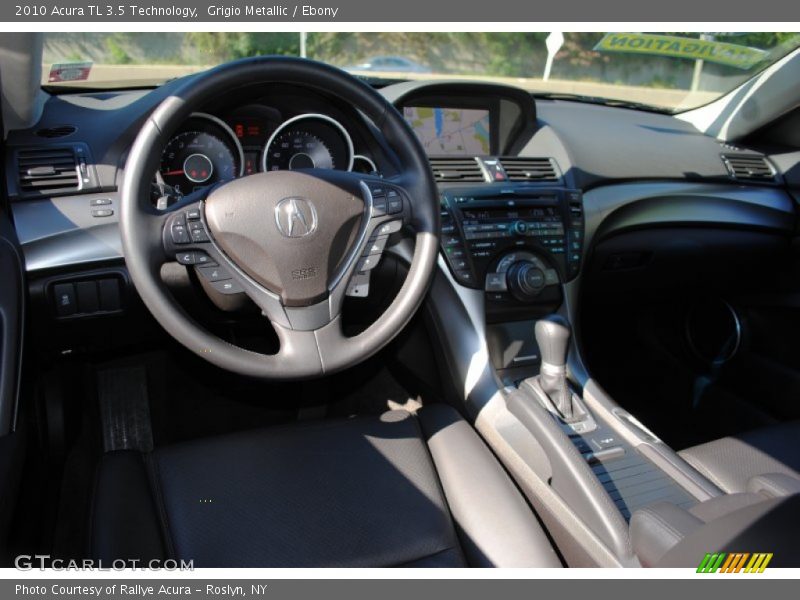 Grigio Metallic / Ebony 2010 Acura TL 3.5 Technology
