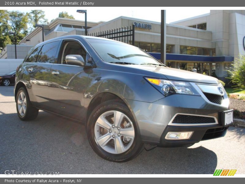 Polished Metal Metallic / Ebony 2010 Acura MDX