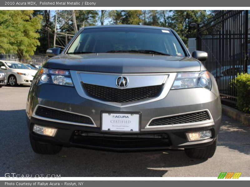 Polished Metal Metallic / Ebony 2010 Acura MDX