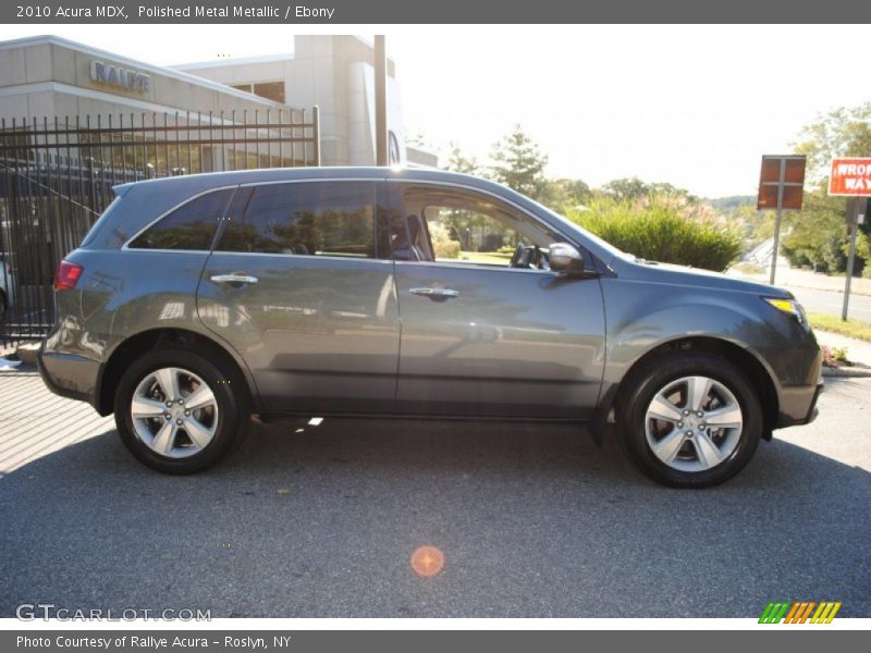 Polished Metal Metallic / Ebony 2010 Acura MDX