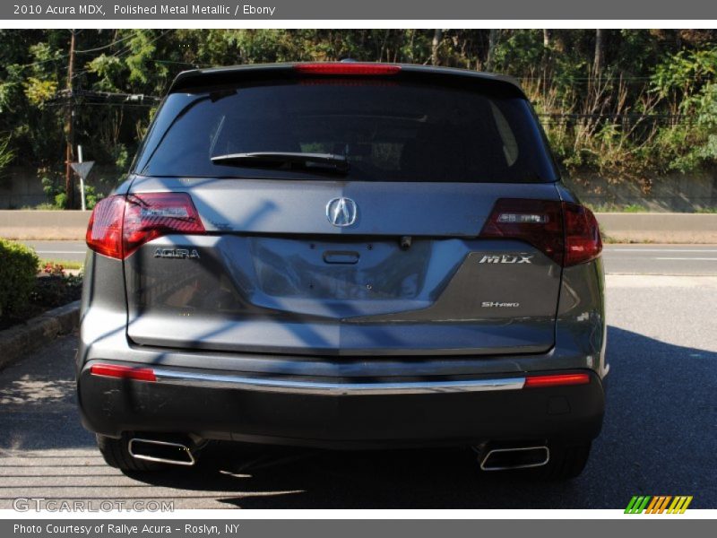 Polished Metal Metallic / Ebony 2010 Acura MDX
