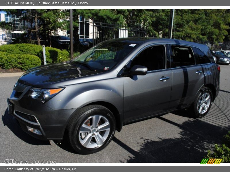 Polished Metal Metallic / Ebony 2010 Acura MDX