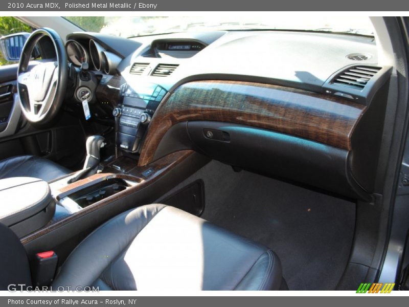 Polished Metal Metallic / Ebony 2010 Acura MDX