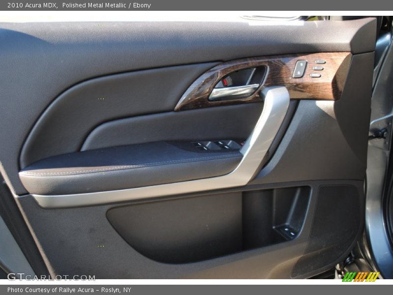 Polished Metal Metallic / Ebony 2010 Acura MDX