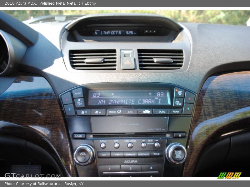 Polished Metal Metallic / Ebony 2010 Acura MDX