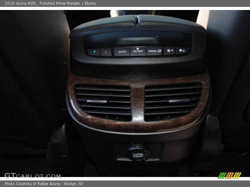 Polished Metal Metallic / Ebony 2010 Acura MDX