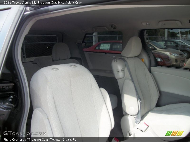 Predawn Gray Mica / Light Gray 2011 Toyota Sienna LE