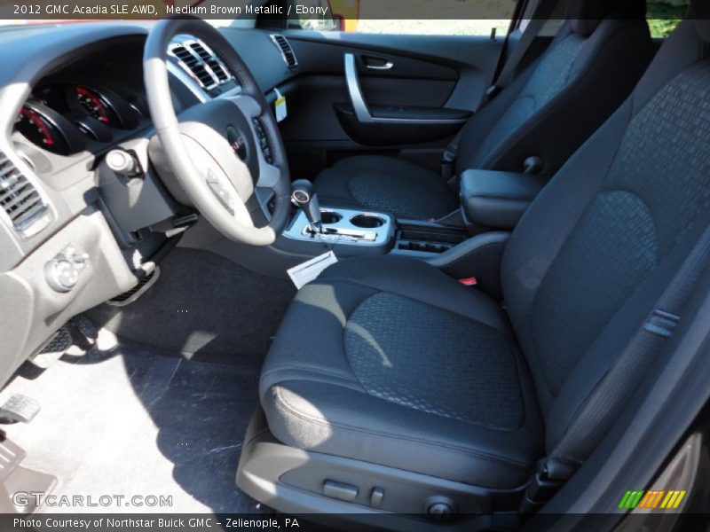 Medium Brown Metallic / Ebony 2012 GMC Acadia SLE AWD
