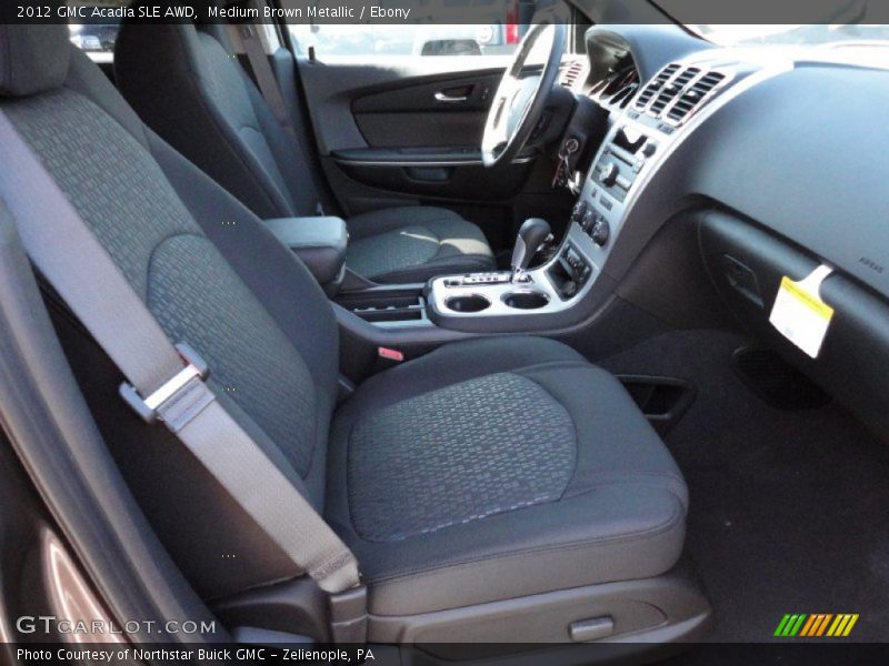 Medium Brown Metallic / Ebony 2012 GMC Acadia SLE AWD