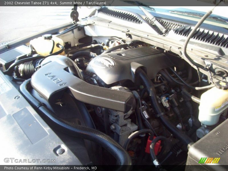 Summit White / Tan/Neutral 2002 Chevrolet Tahoe Z71 4x4