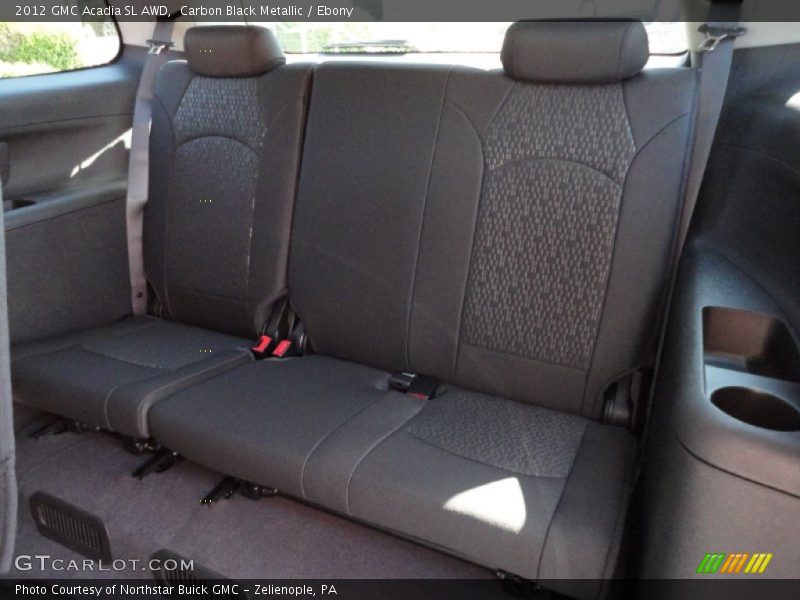 Carbon Black Metallic / Ebony 2012 GMC Acadia SL AWD
