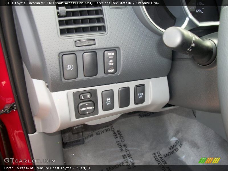 Barcelona Red Metallic / Graphite Gray 2011 Toyota Tacoma V6 TRD Sport Access Cab 4x4
