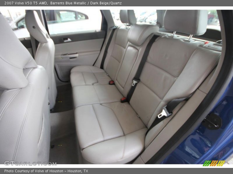  2007 V50 T5 AWD Dark Beige/Quartz Interior