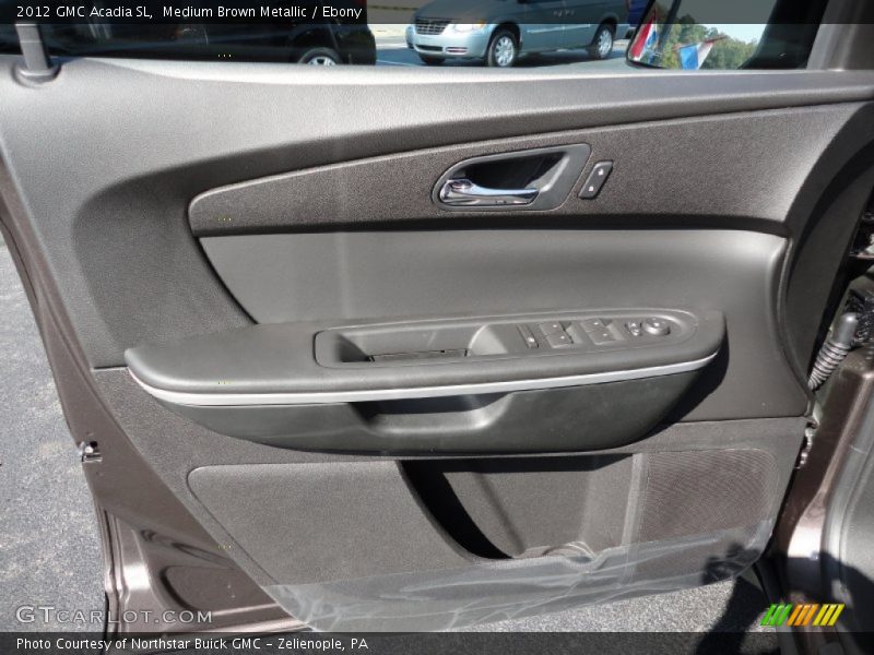 Medium Brown Metallic / Ebony 2012 GMC Acadia SL