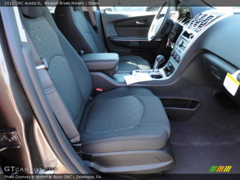 Medium Brown Metallic / Ebony 2012 GMC Acadia SL