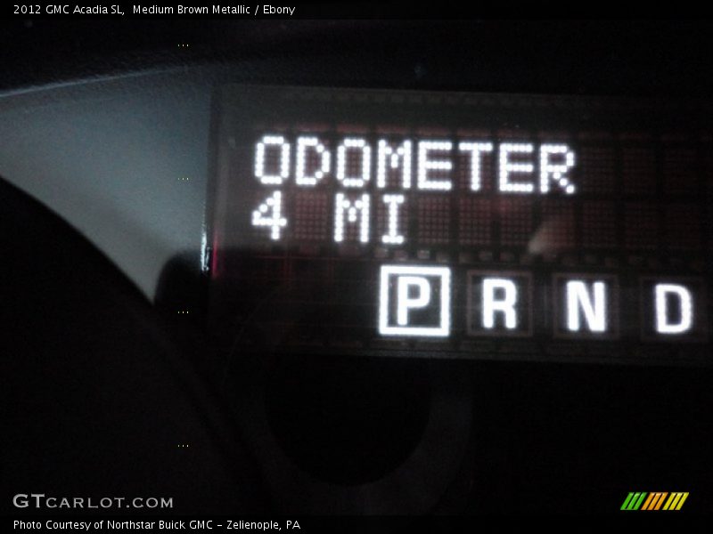 Medium Brown Metallic / Ebony 2012 GMC Acadia SL