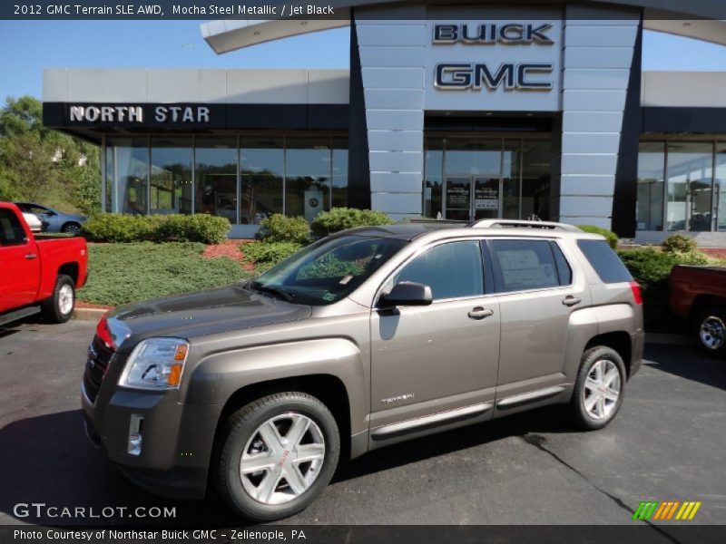 Mocha Steel Metallic / Jet Black 2012 GMC Terrain SLE AWD