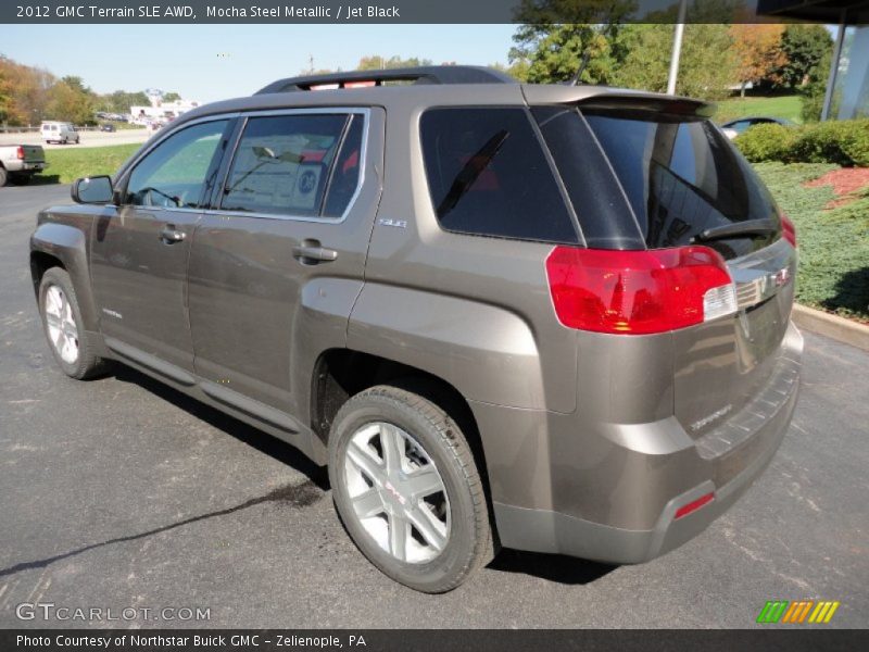 Mocha Steel Metallic / Jet Black 2012 GMC Terrain SLE AWD