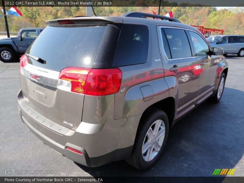 Mocha Steel Metallic / Jet Black 2012 GMC Terrain SLE AWD
