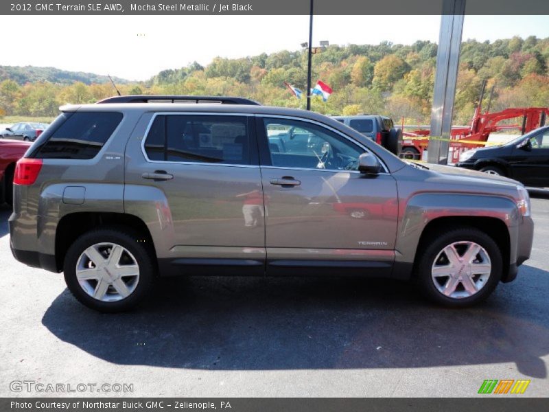 Mocha Steel Metallic / Jet Black 2012 GMC Terrain SLE AWD