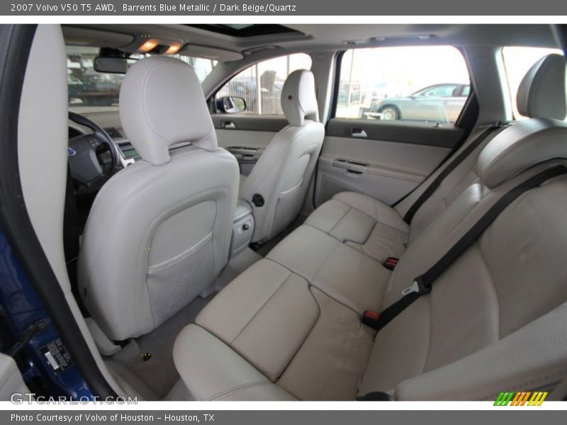  2007 V50 T5 AWD Dark Beige/Quartz Interior