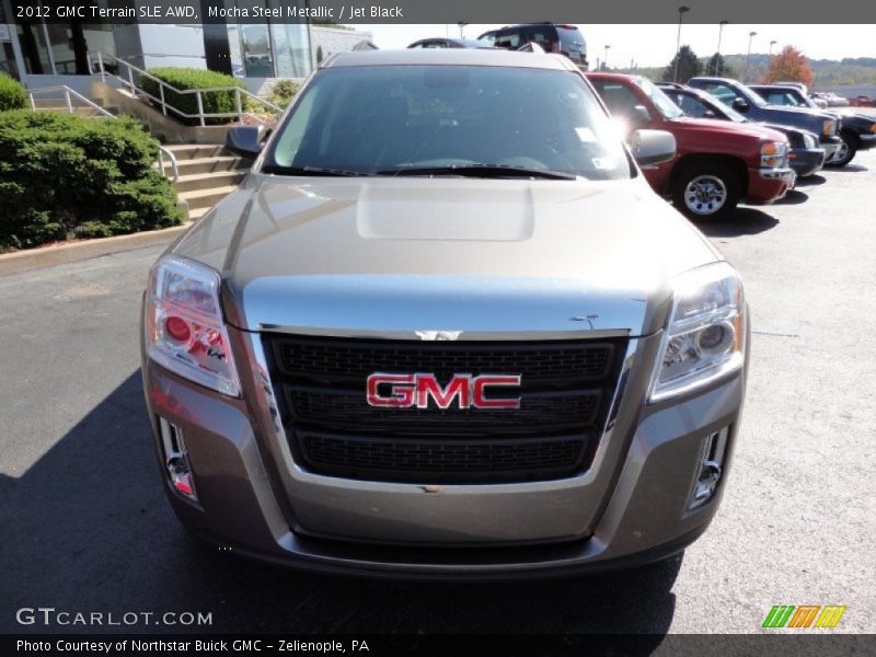 Mocha Steel Metallic / Jet Black 2012 GMC Terrain SLE AWD