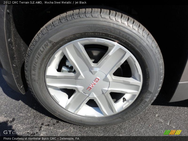 Mocha Steel Metallic / Jet Black 2012 GMC Terrain SLE AWD