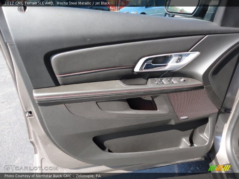 Mocha Steel Metallic / Jet Black 2012 GMC Terrain SLE AWD