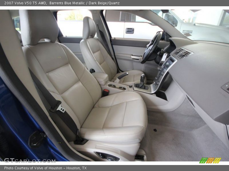  2007 V50 T5 AWD Dark Beige/Quartz Interior
