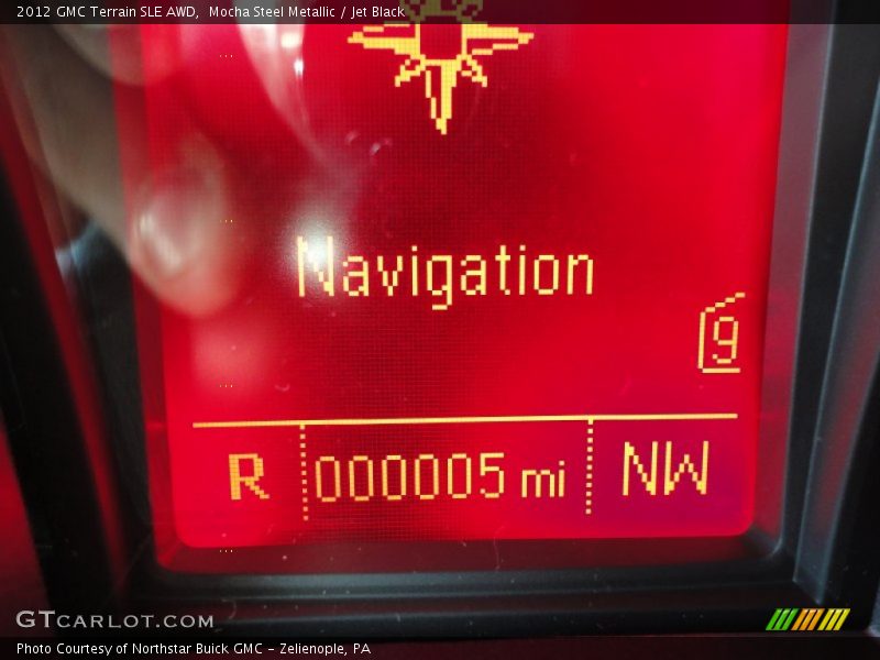 Mocha Steel Metallic / Jet Black 2012 GMC Terrain SLE AWD