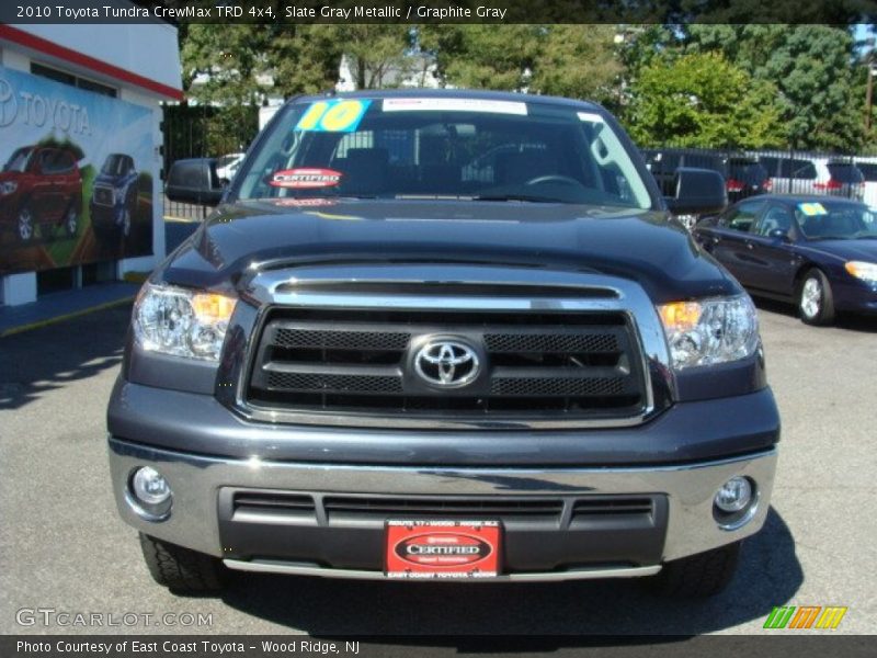 Slate Gray Metallic / Graphite Gray 2010 Toyota Tundra CrewMax TRD 4x4