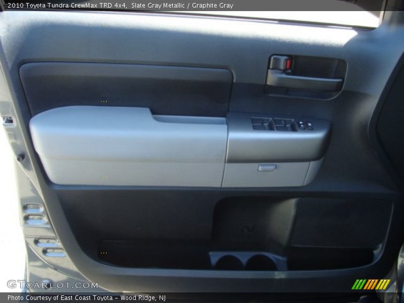 Slate Gray Metallic / Graphite Gray 2010 Toyota Tundra CrewMax TRD 4x4
